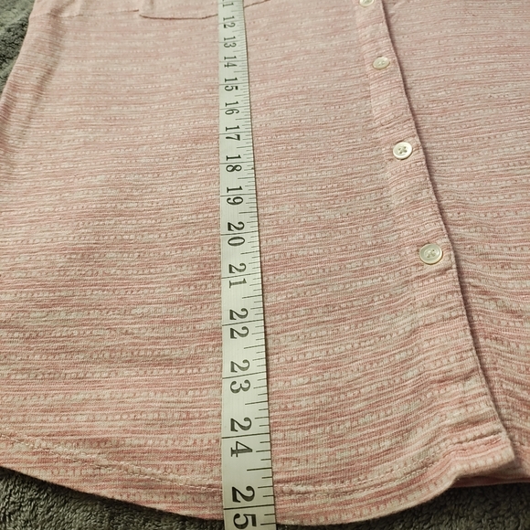 J.McLaughlin Women's Brynn Knit Linen Blend Top, Medium Barbiecore - Picture 9 of 9